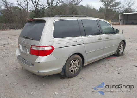 2006 Honda Odyssey Ex-L from USA, damaged, VIN 5FNRL387X6B433563